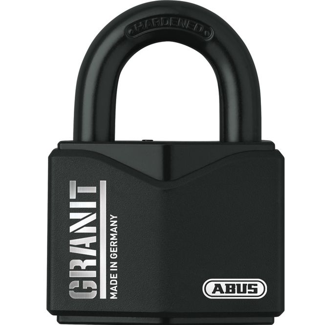 Hovedbilde Hengelås ABUS 37/55 granit sort FG-godkjent kl. 3