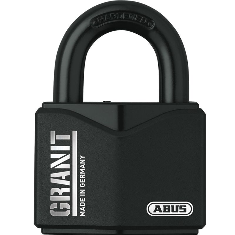 Hengelås ABUS 37/55 granit sort FG-godkjent kl. 3