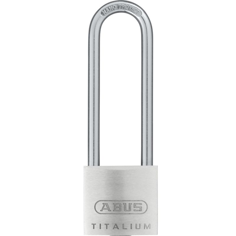 Hengelås 64TI/30HB60 aluminium titalium