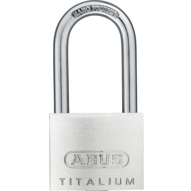 Hovedbilde Hengelås 64TI/40HB40 aluminium titalium