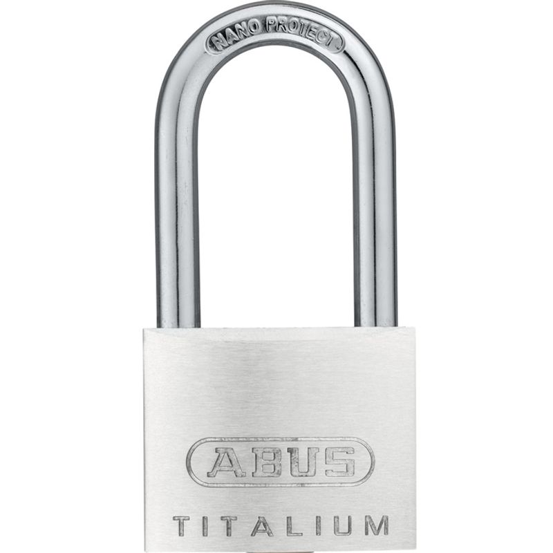Hengelås 64TI/40HB40 aluminium titalium