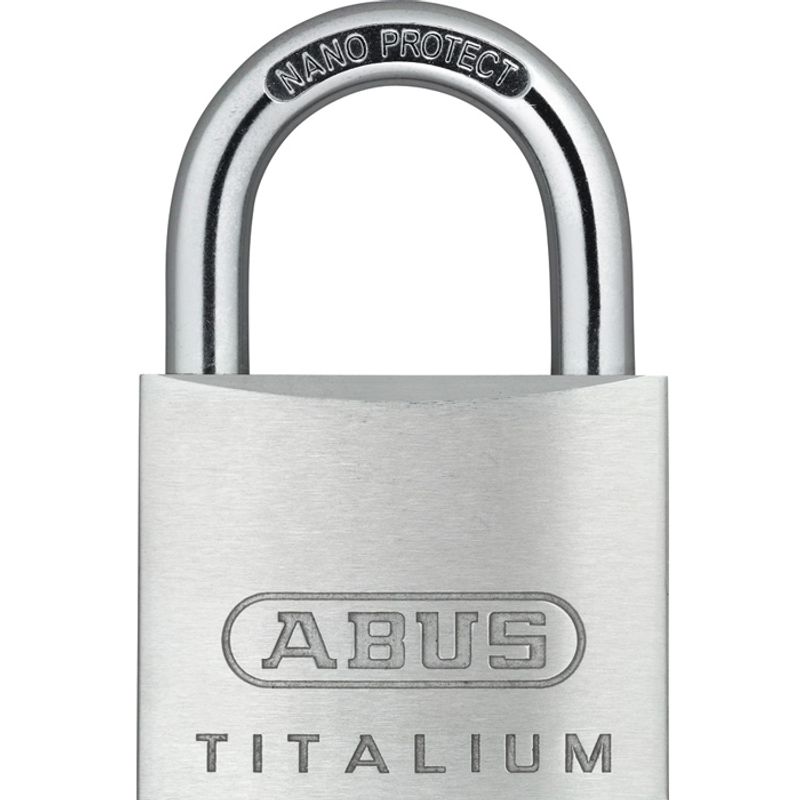 Hengelås 64TI/45 aluminium titalium